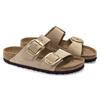 Birkenstock Arizona Big Buckle Nubuck - Sandcastle